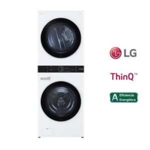 Centro de Lavado LG WashTower Carga Frontal WK22WS6 22/16kg Blanco