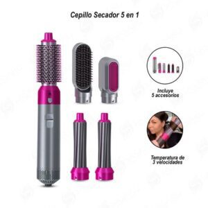 Cepillo Secador de Cabello 5 en 1