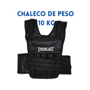 Chaleco con Peso 10Kg Negro