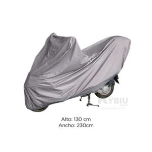 Cobertor Funda para Motocicleta - Gris Platino