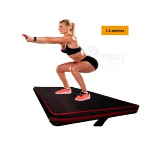 Colchoneta Resistente para Ejercicios de 120CM Color Rojo