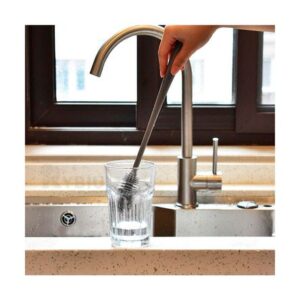 Color Plomo Cepillo Multifuncional de Silicona para Cocina