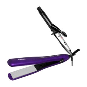 Combo Plancha Alisadora Siegen SG-4750 + Rizador Siegen SG-2411 de 25mm