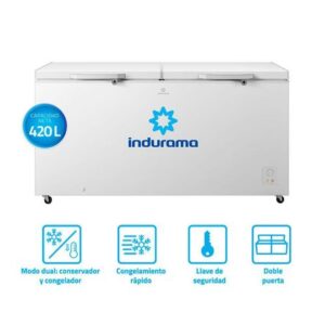 Congelador Indurama CI-420BL Blanco