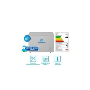 Congeladora Horizontal Defrost de 297 Litros Indurama CI-320GR Gris