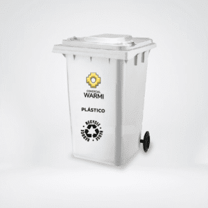 Contenedor de Basura WARMI 360 Lts. Blanco