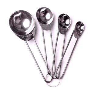 Cucharas medidoras acero Reposteria