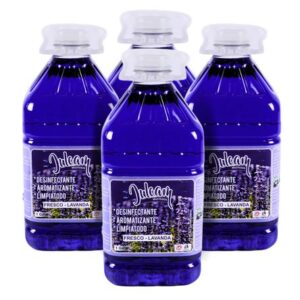 Desinfectante Cristal Julcam Lavanda de Galón por 4 Unid