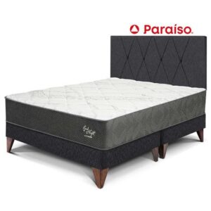 Dormitorio Europeo Good Night Queen Cabecera Loft Charcoal