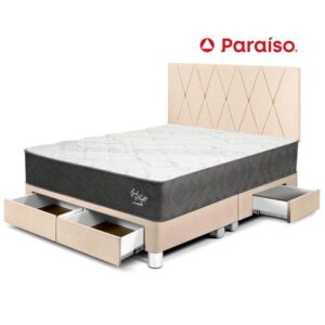 Dormitorio Good Night Cajones King Cabecera Loft Champagne