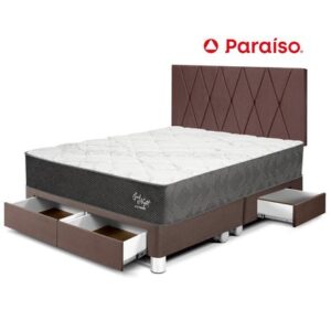 Dormitorio Good Night Cajones King Cabecera Loft Chocolate