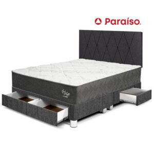 Dormitoriogood Night Cajones King Cabecera Loft Charcoal