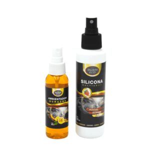 Duo Dubri Eco Silicona Fresa 120ml + Ambientador Durazno 60ml