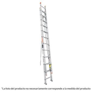 Escalera Telescopica 20 Peldaños Capacidad De Carga 175 Kg Truper 16758