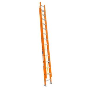 Escalera Telescopica 28 Peldaños Fibra De Vidrio Capacidad De Carga 175 Kg Truper 100229
