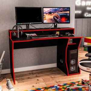 Escritorio Gamer Fremont Rojo