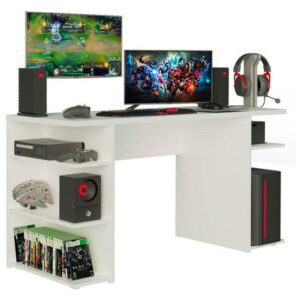 Escritorio Gamer Janeiro Blanco 130cm