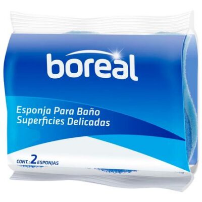 Esponja BOREAL Cero Rayas Baño Paquete 2un