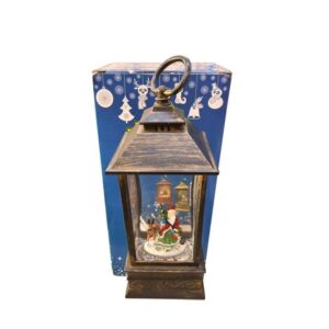 Faro con Luz Led Navideño de Adorno + Regalo - Adorno Navideño