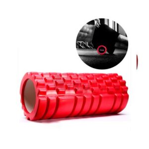 Foam Roller Yoga Rojo de 35 cm