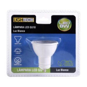 Foco LED 8W GU10 Luz Blanca