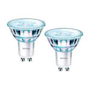 Foco LED Dicroico 4W GU10 Luz Fría Pack x2