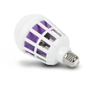 Foco Mata Mosquitos 15W E27 Lampara Violeta 2 en 1 LED