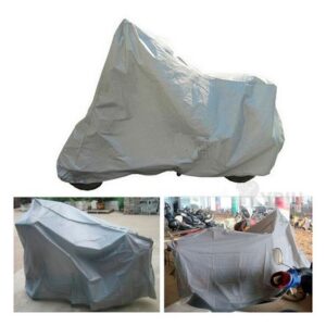 Funda Cobertor Impermeable para Moto en Gris