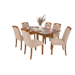 Juego De Comedor Livorno 6 Sillas