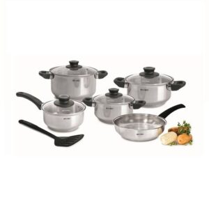Juego de ollas Siena Ac inox 10 piezas
