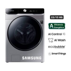 Lavaseca SAMSUNG Carga Superior/Carga Frontal 22 Kg/13Kg WD22T6500GP Inox