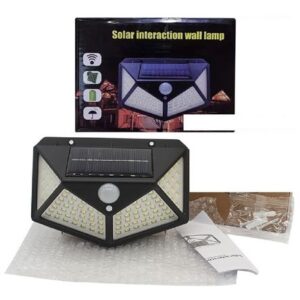 Luces Led Solar con Sensor de Movimiento Genérico Iluminación de Exteriores