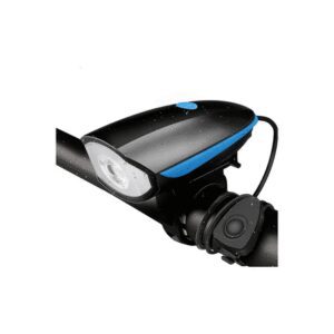 Luz de bicicleta con claxon