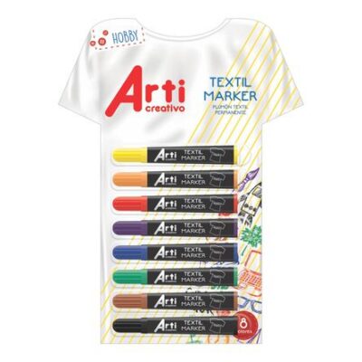 Marcador Textil Permanente «Textil Marker» x 8 und. TAC320/BX8