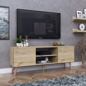 Mesa de TV Roca Sales 65" 2 Puertas Movenda Duna