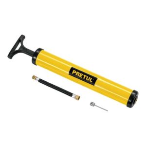 Mini inflador manual plastico para balones 14.5 psi Pretul 21695
