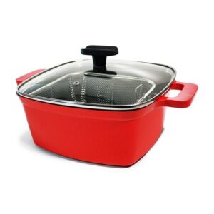 Olla antiadherente Multi Cooker Roja N24