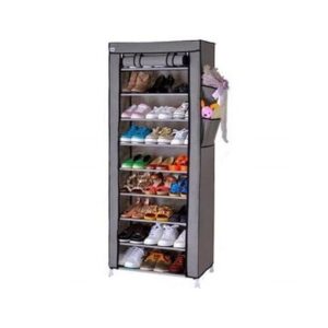 Organizador de Zapatos Armable Zapatera de 9 niveles Con Funda Color Neutro