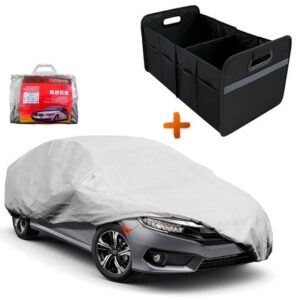 Organizador Plegable J86 Y Cobertor Auto Funda L D74