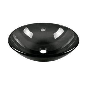 Ovalín de Vidrio XM V310G Negro