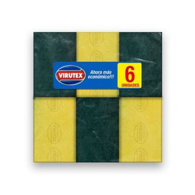 Pack Fibraesponja Virutex x6u