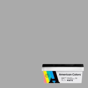 Pintura American Colors Mate Gris Plata 1gl
