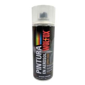 Pintura spray aerosol Wolfox WF0692 Acrílico claro de 300ml