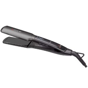 Plancha Alisadora Gama 3D Titanio X-Wide Digital - Bolso Termico.