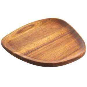 Plato DECO HOME C/Forma Madera Acacia