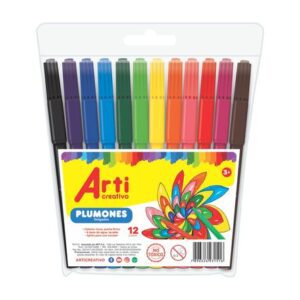 Plumones Delgados x 12 und. Tac310