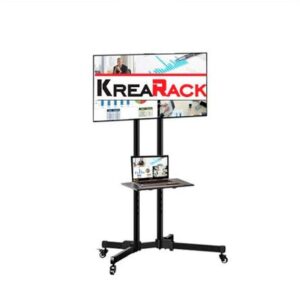 Rack para Tv Pedestal de Piso Expandible de 24 a 70" Krearack Negro