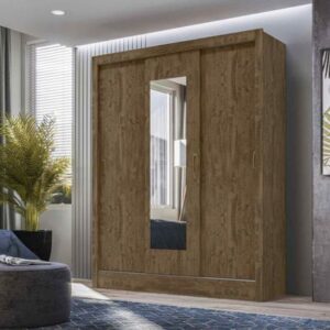 Ropero Bolivia 3 Puertas 3 Cajones con espejo