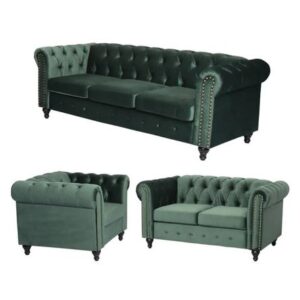 Sala 3 2 1 Louis Verde Modelarq