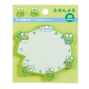 Sanrio Sticky Notes 18 Diecut Keroppi